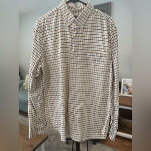 J. Crew Men's Grid Dress Shirt